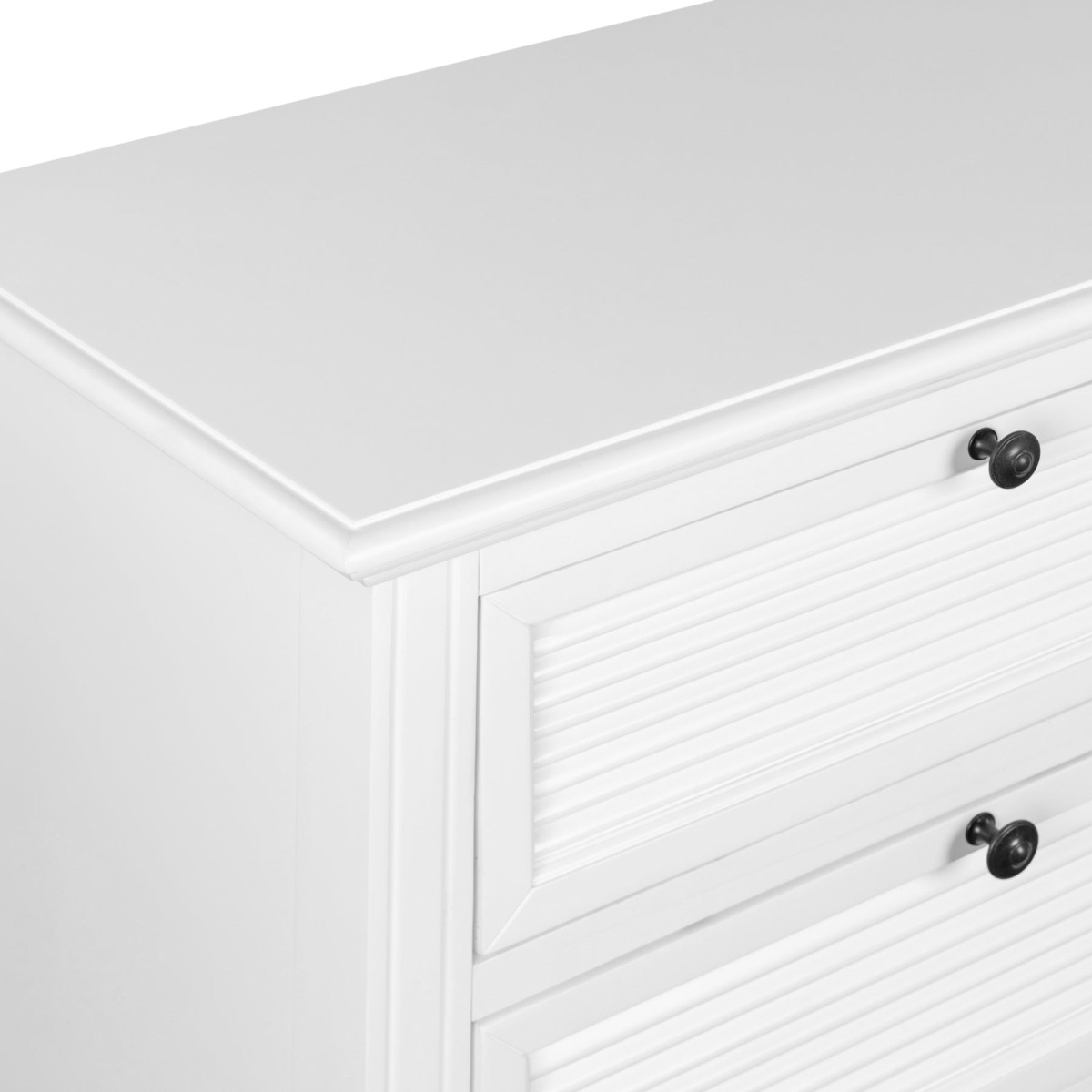 West Beach Chest of 6 Drawers White, L 140cm W 45cm H 82cm (RRP $1999) - Image 12
