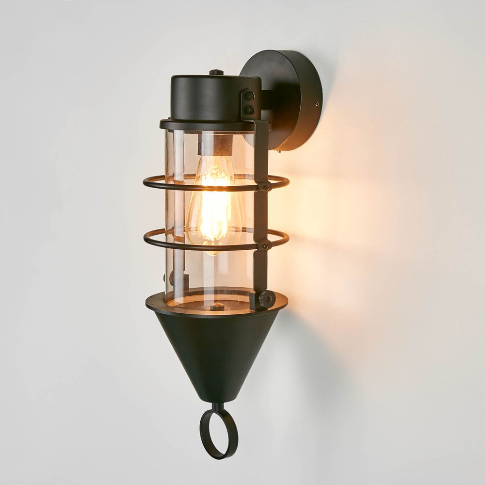 Eastwood Outdoor Wall Light Black (RRP $627) - Image 2