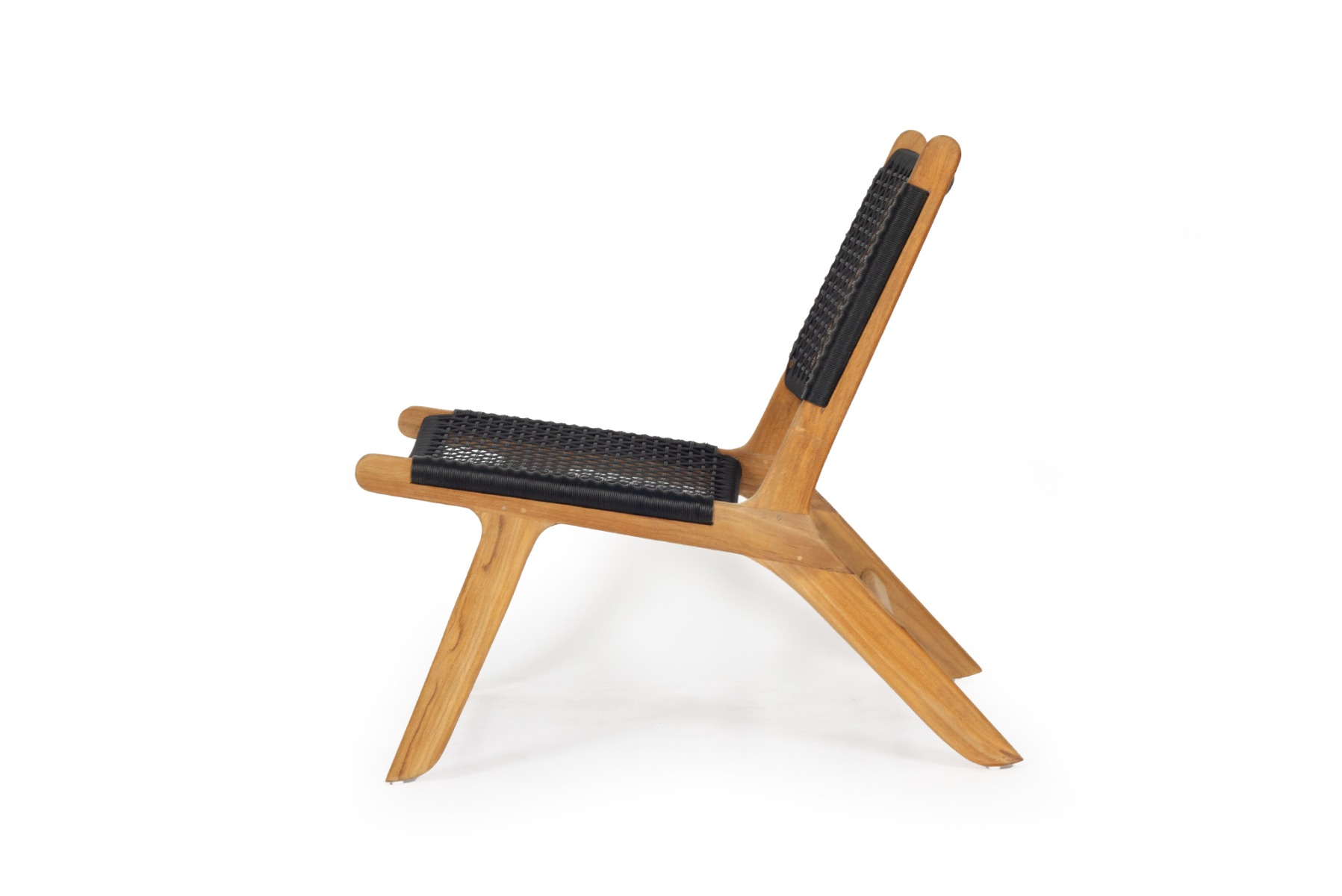 Zen Accent Chair Black, W 66cm x D 82cm x H 72cm - Image 6