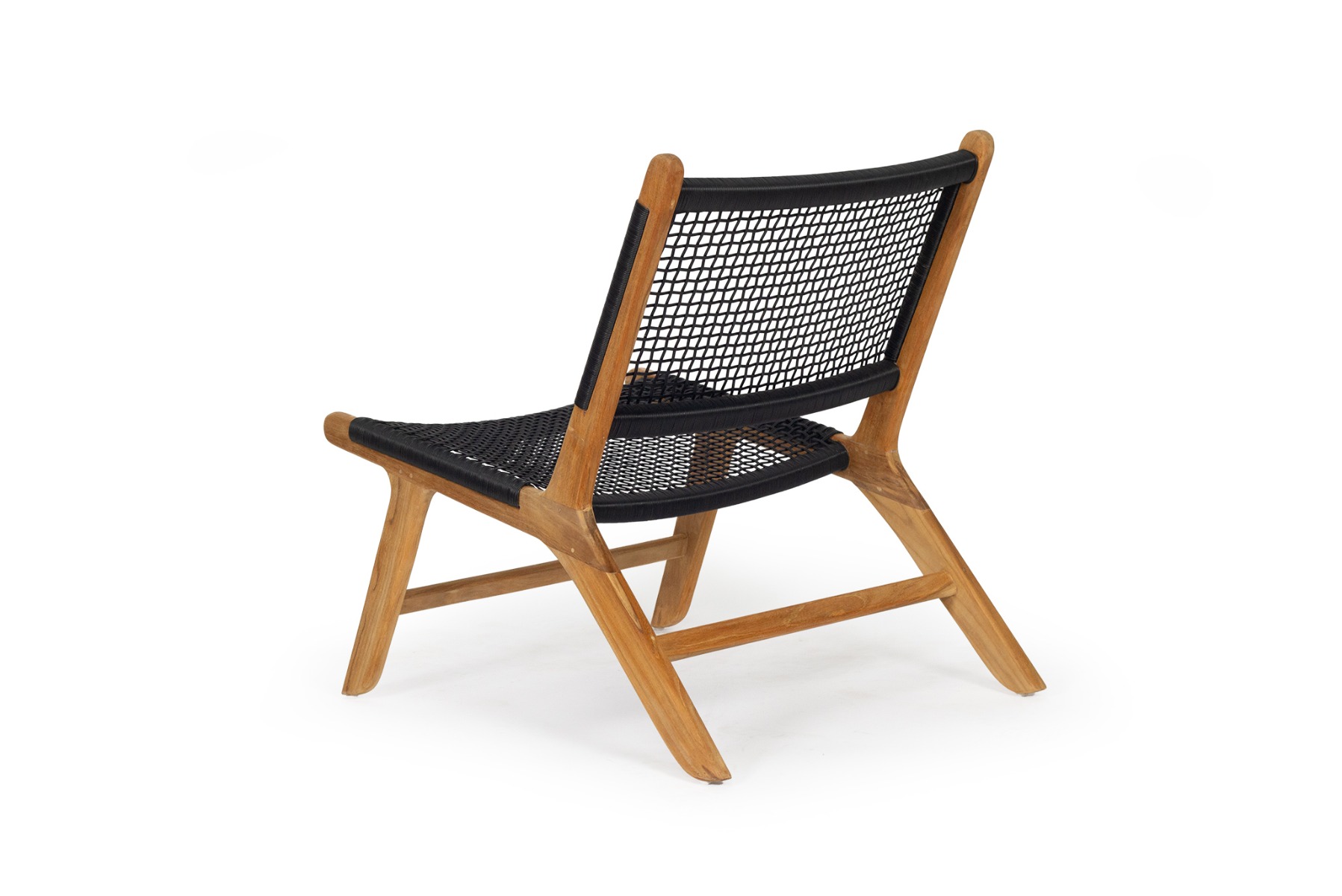 Zen Accent Chair Black, W 66cm x D 82cm x H 72cm - Image 5