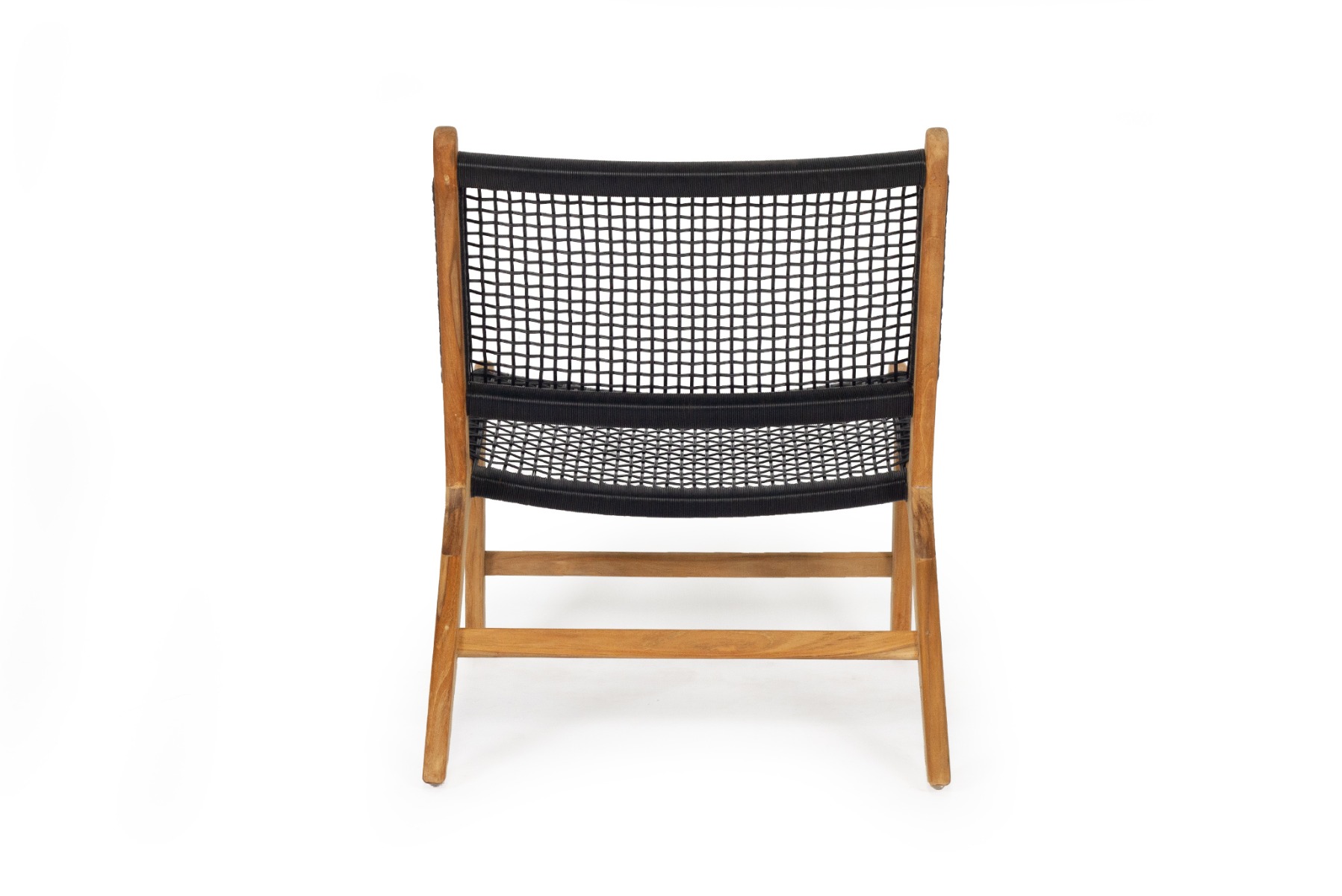 Zen Accent Chair Black, W 66cm x D 82cm x H 72cm - Image 4