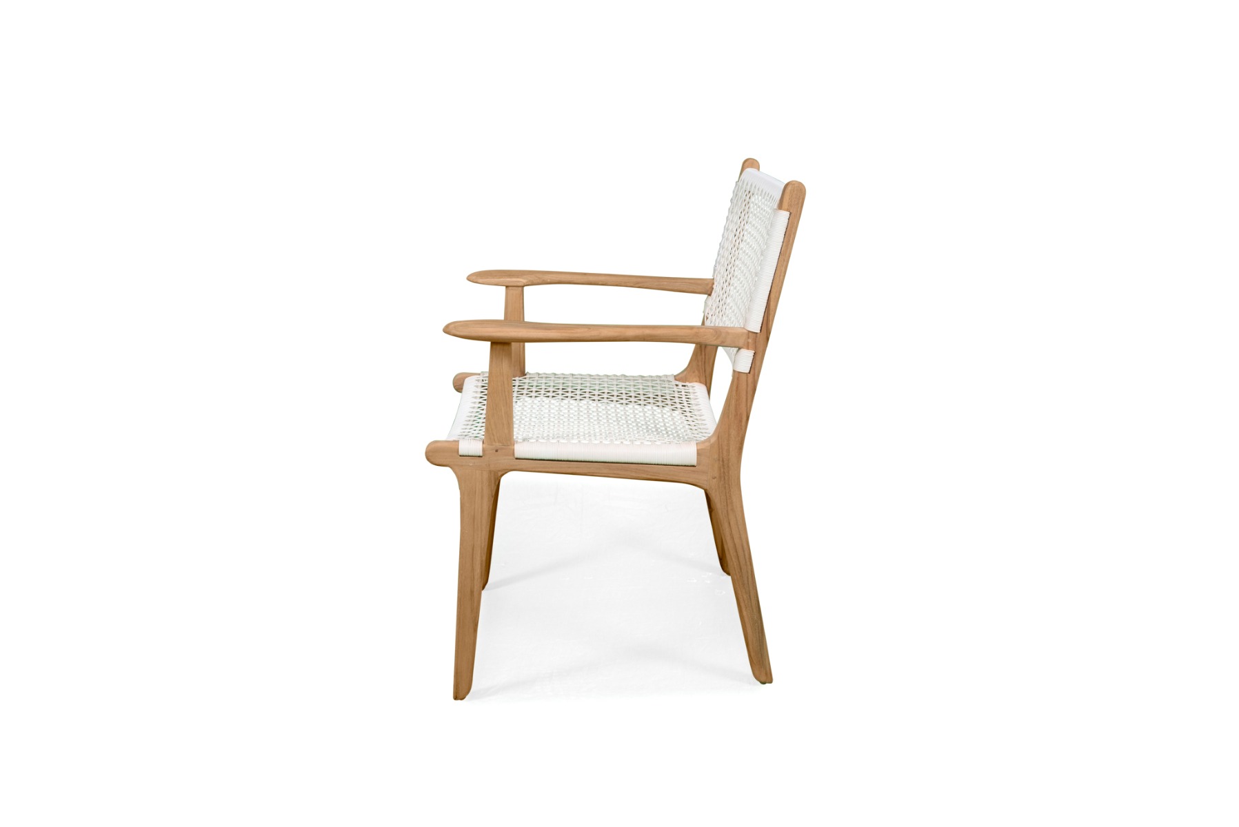 Zen Armchair White, W 66cm x D 55cm x H 88cm - Image 7