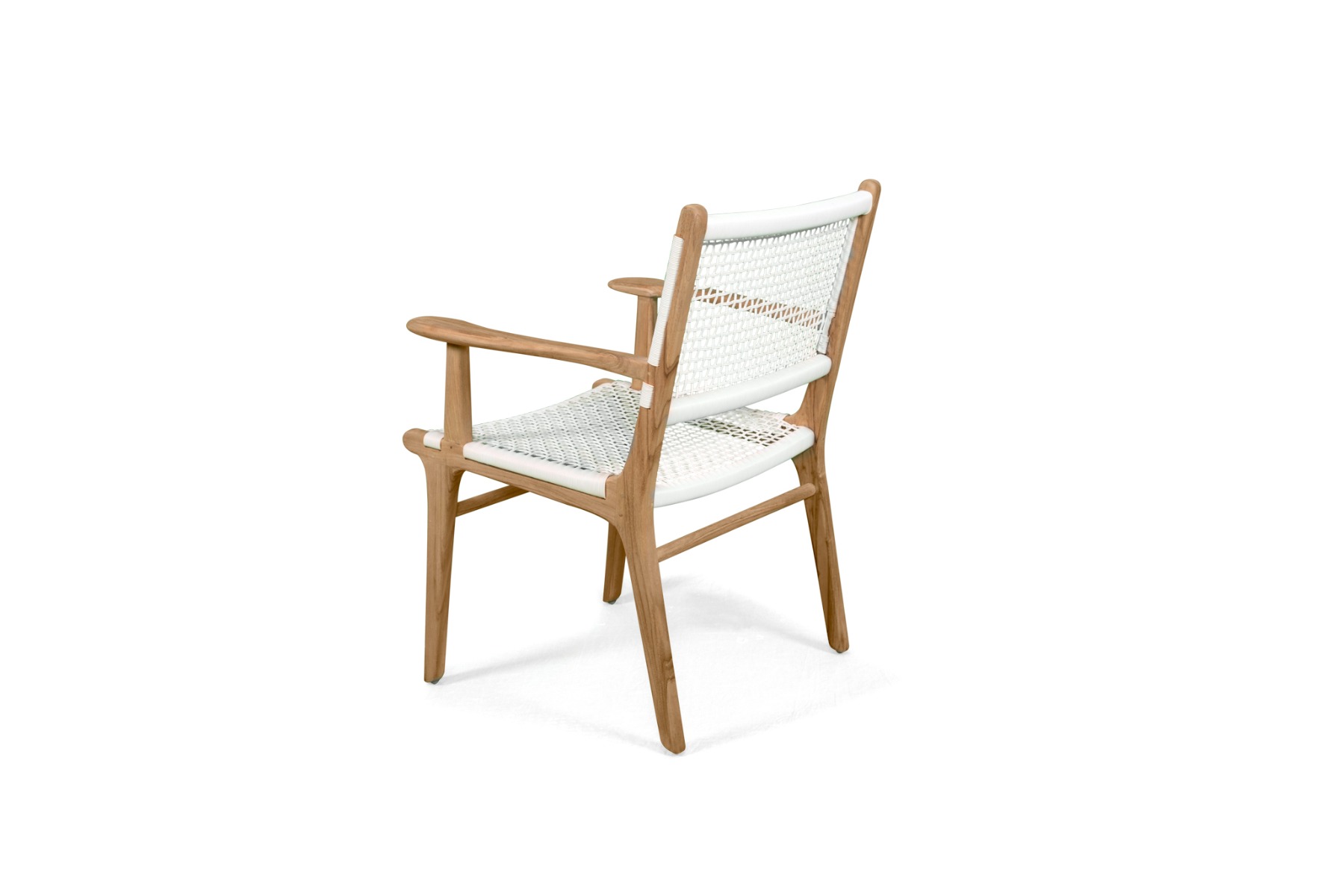 Zen Armchair White, W 66cm x D 55cm x H 88cm - Image 6