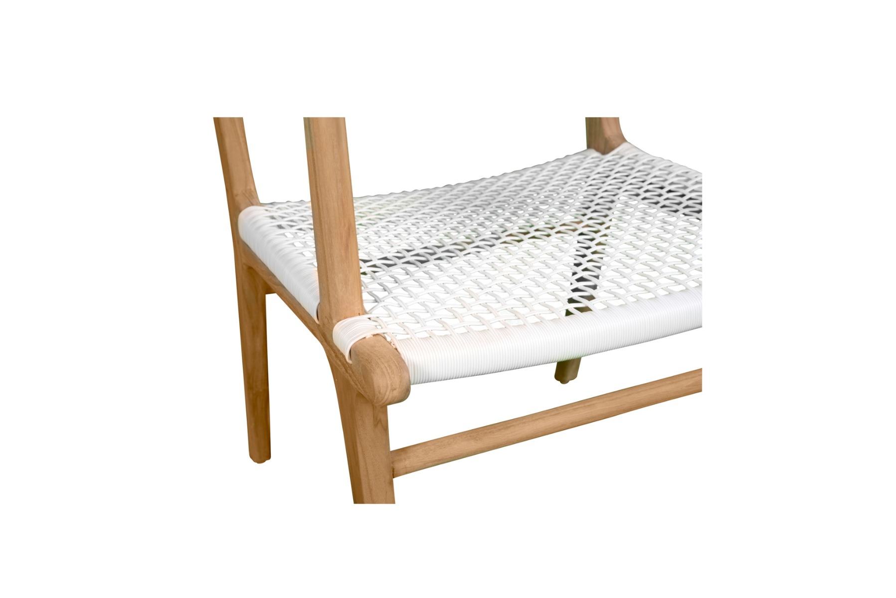 Zen Armchair White, W 66cm x D 55cm x H 88cm - Image 4