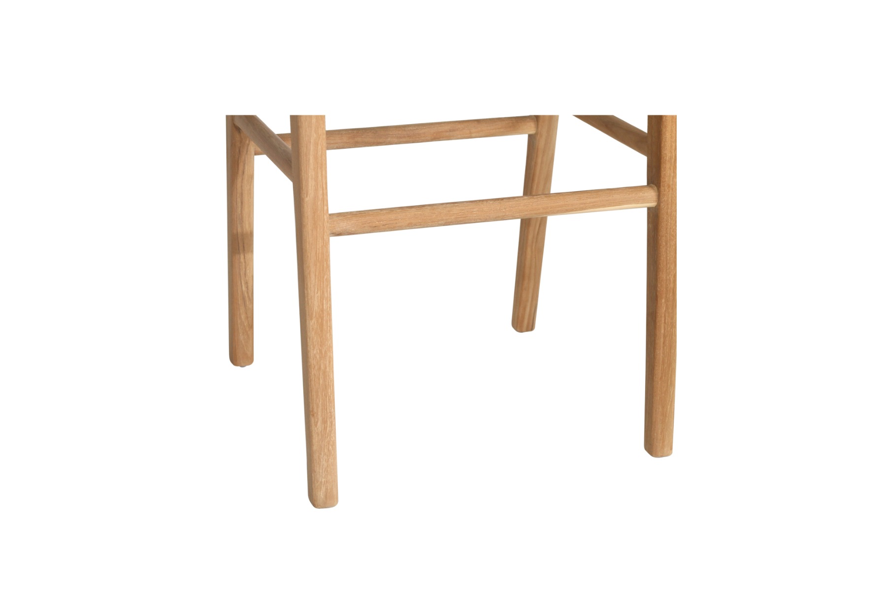 Zen Backless Bar Stool White, W 45cm x D 40cm x H 78cm - Image 6