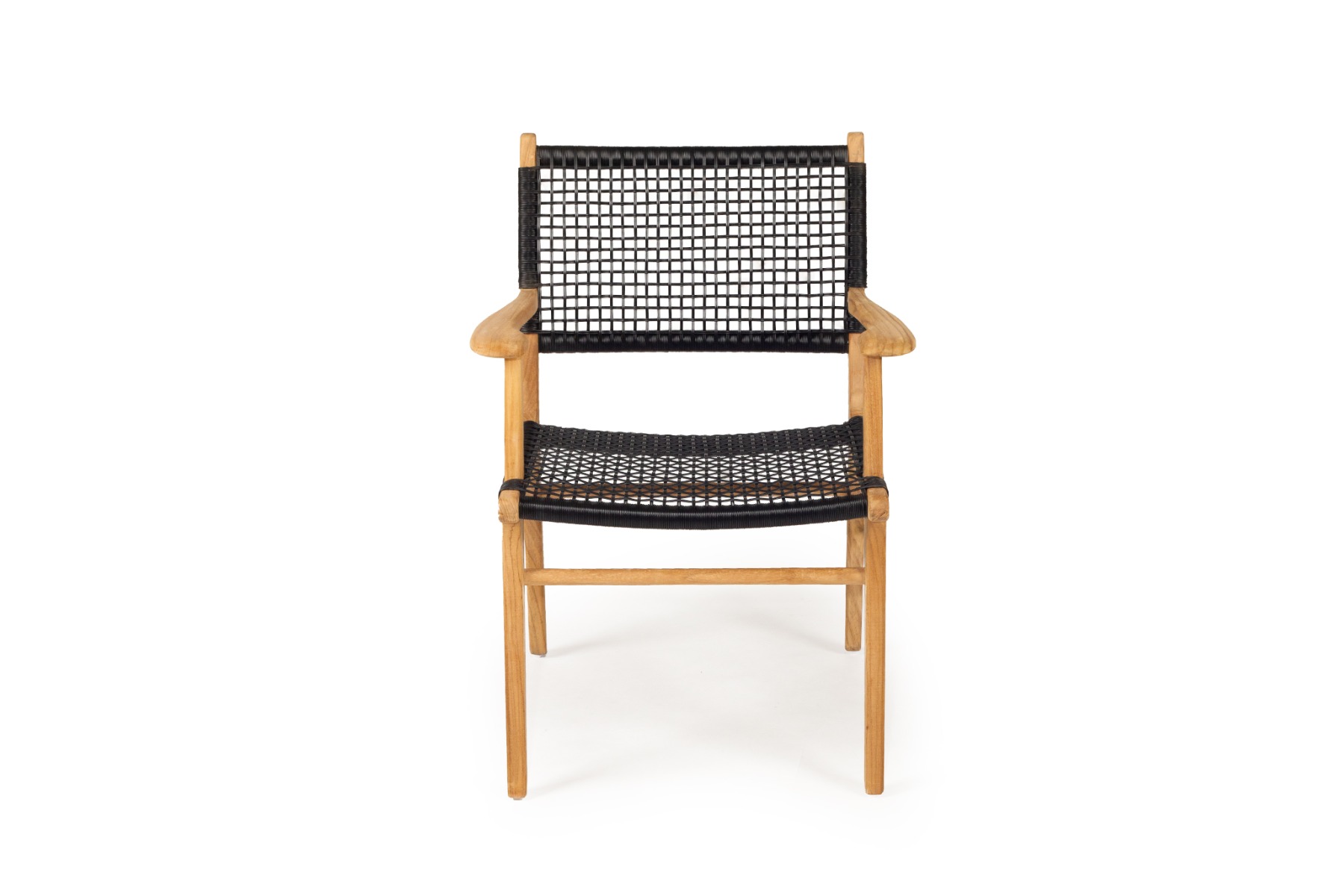 Zen Armchair Black, W 66cm × D 55cm × H 88cm - Image 4