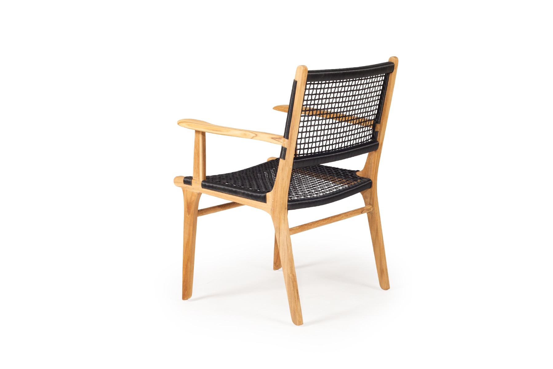 Zen Armchair Black, W 66cm × D 55cm × H 88cm - Image 6