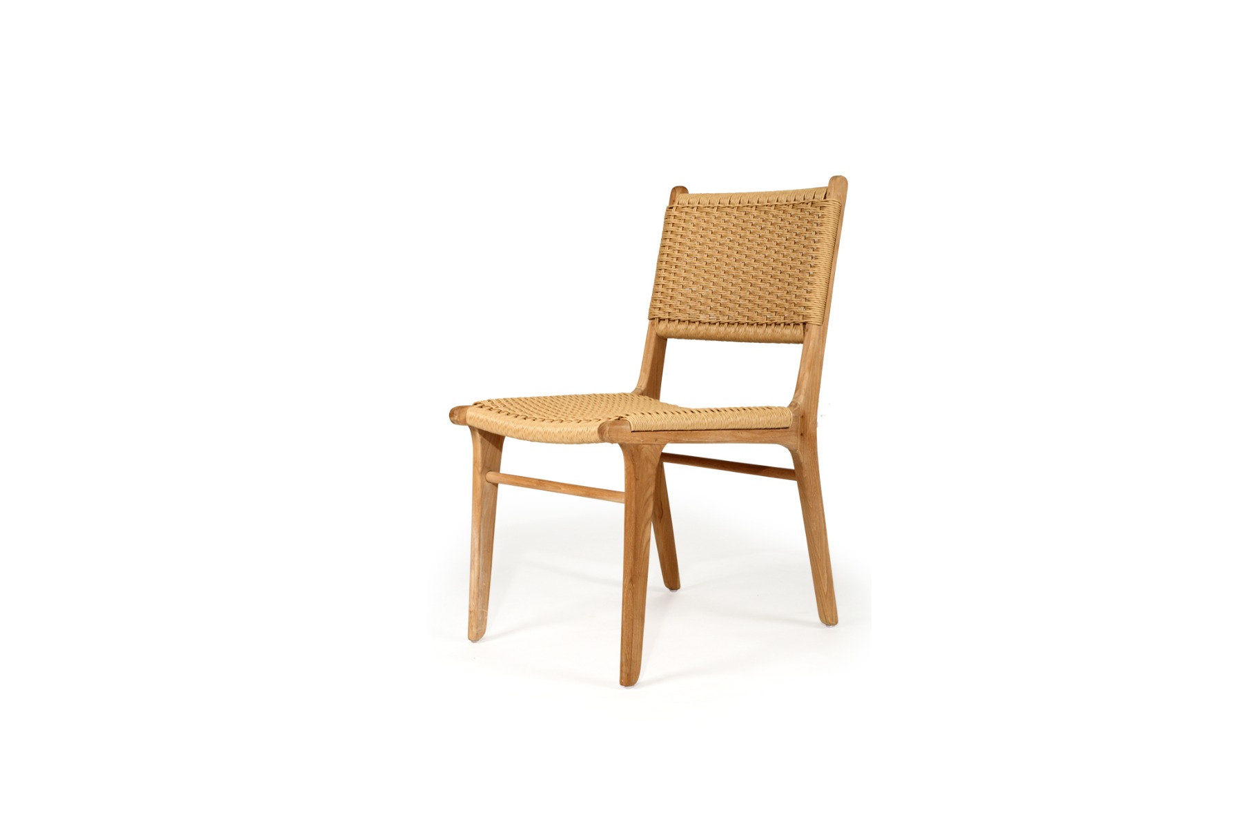 Zen Dining Chair Sand (Close Weave), Width 49cm x Depth 56cm x height 87cm - Image 3