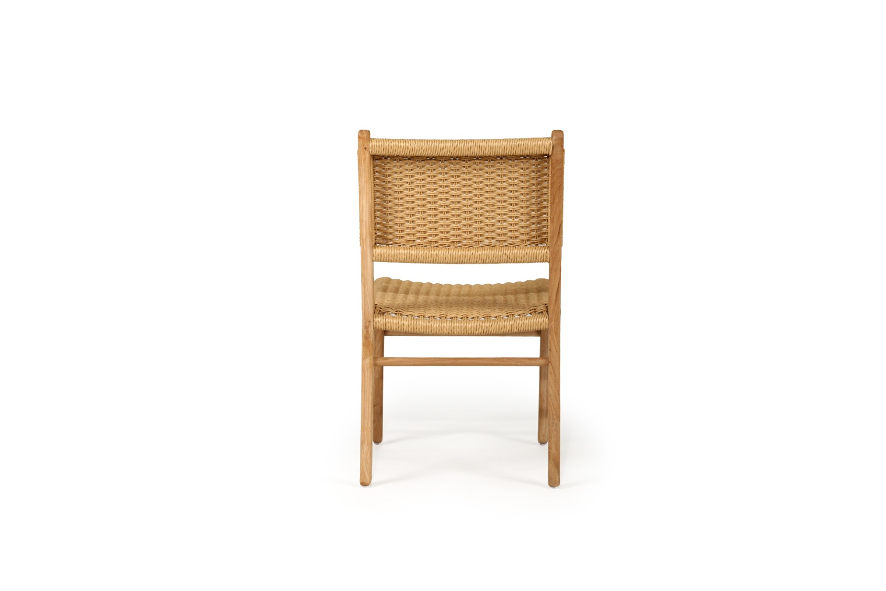 Zen Dining Chair Sand (Close Weave), Width 49cm x Depth 56cm x height 87cm - Image 6