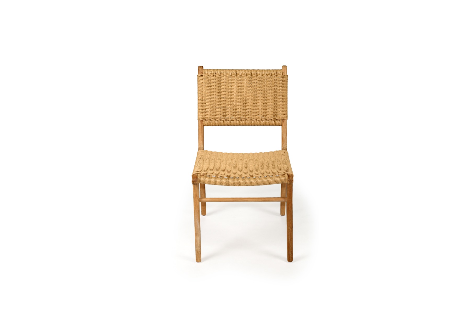 Zen Dining Chair Sand (Close Weave), Width 49cm x Depth 56cm x height 87cm - Image 7