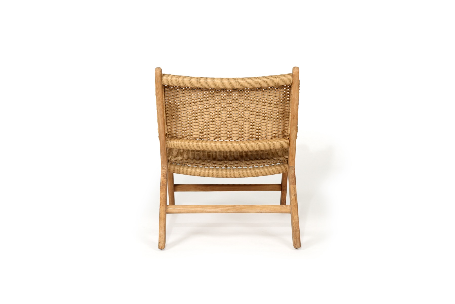 Zen Accent Arm Chair Sand (Close Weave), W 66cm × D 82cm × H 72cm - Image 7
