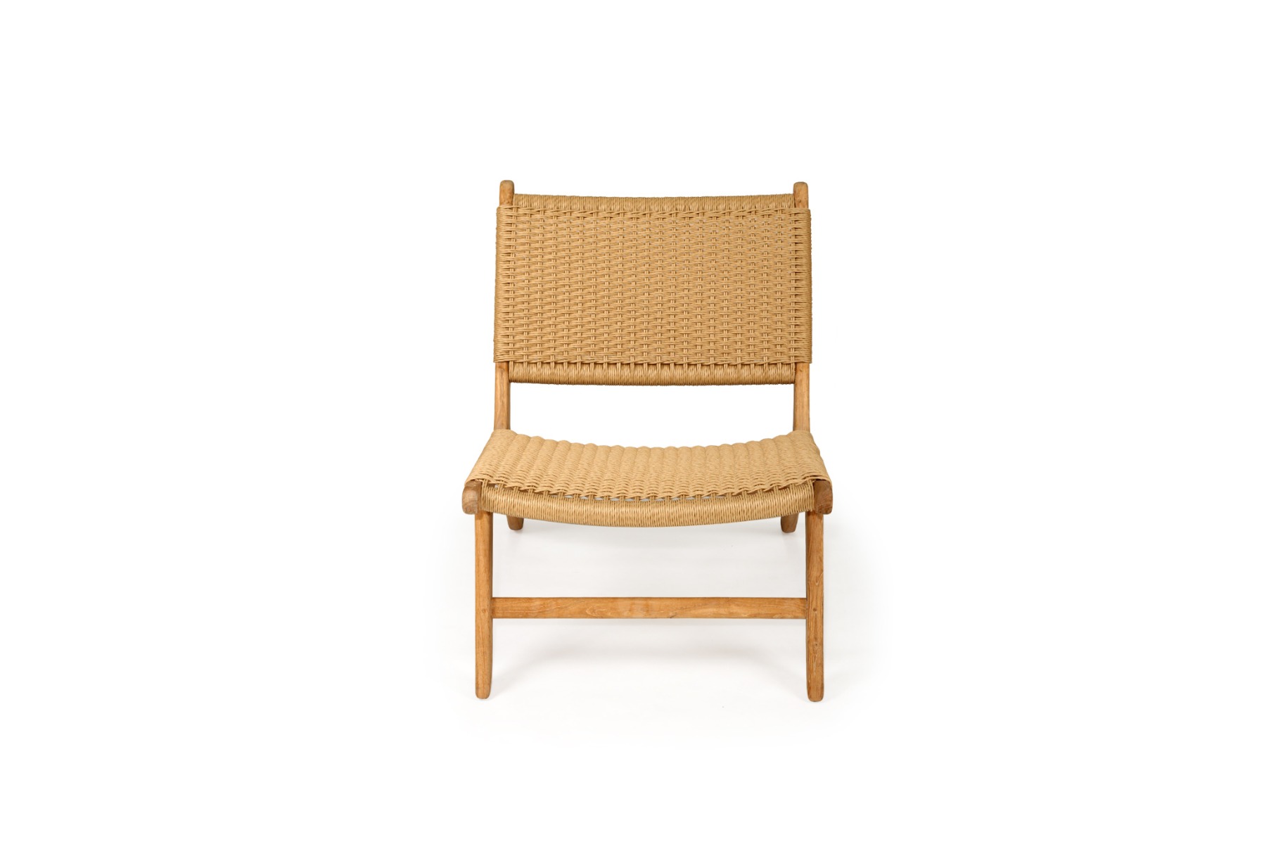 Zen Accent Chair Sand (Close Weave), W 66cm x D 82cm x H 72cm - Image 4