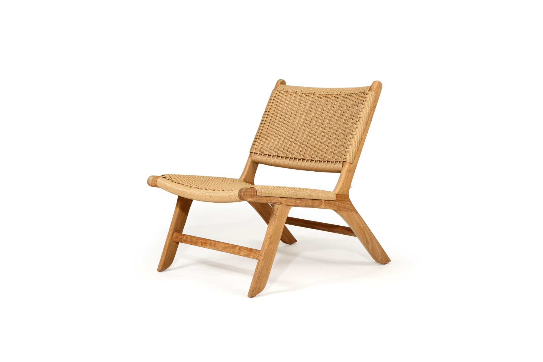 Zen Accent Chair Sand (Close Weave), W 66cm x D 82cm x H 72cm - Image 10
