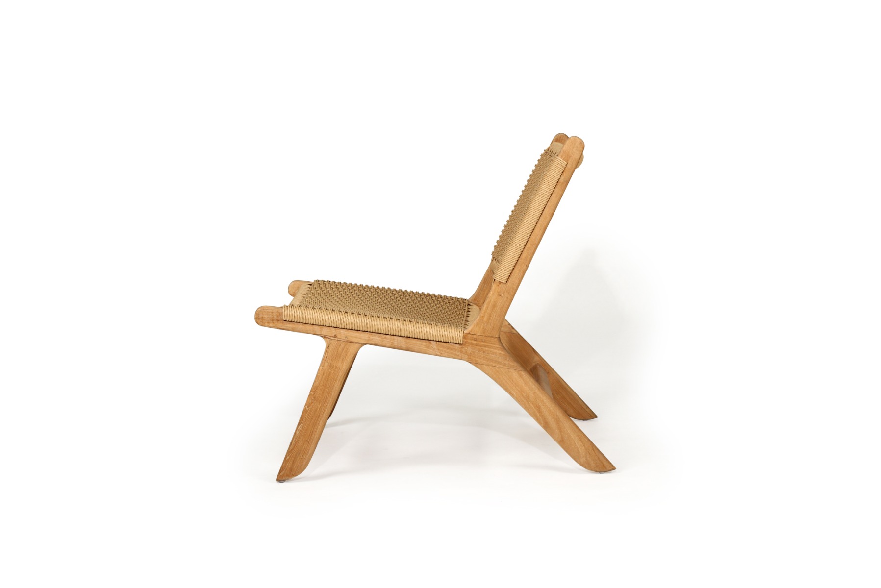 Zen Accent Chair Sand (Close Weave), W 66cm x D 82cm x H 72cm - Image 8