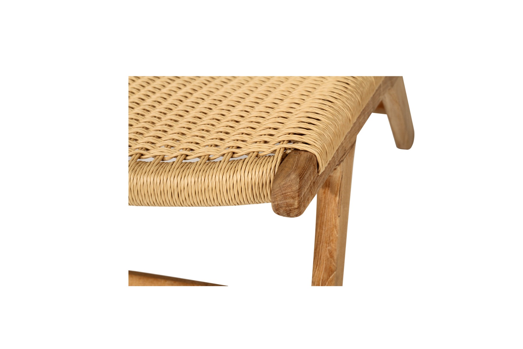 Zen Accent Chair Sand (Close Weave), W 66cm x D 82cm x H 72cm - Image 5