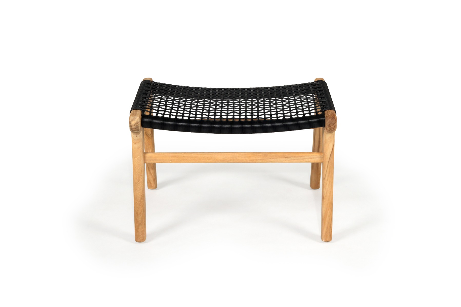 Zen Lazy Chair Ottoman Black, W 38cm x D 55cm x H40cm - Image 4