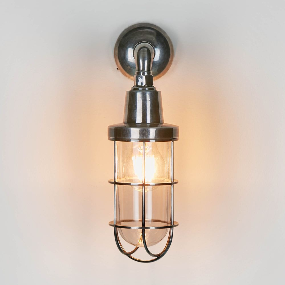 Starboard Outdoor Wall Light Antique Silver (RRP $495) - Image 2